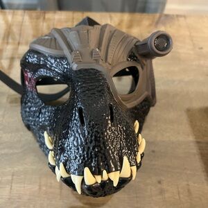 Jurassic World Park Indoraptor Dinosaur Mask Tracking Gear Light Sound Tactical